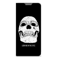 Mobiel BookCase OPPO Find X5 Skull Eyes