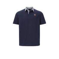 Charles Colby polo EARL DOUGLAS Plus Size donkerblauw