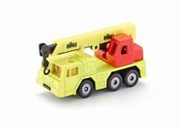 siku 1326, Hydraulic Crane Lorry, Metal/Plastic, Yellow/Red, Liftable crane arm