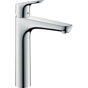 Hansgrohe Focus E2 wastafelkraan highriser met ComfortZone 190 chroom 31518000