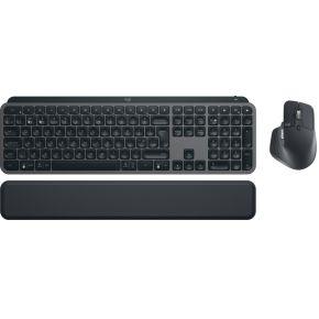 Logitech MX Keys S Combo toetsenbord Inclusief muis RF-draadloos + Bluetooth QWERTY Brits Engels Grafiet