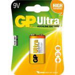 GP Batterij Ultra Alkaline 6LR61 - 9v - thumbnail