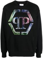 Philipp Plein sweat à logo imprimé - Noir - thumbnail