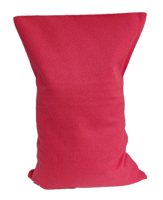 Ecologisch Kersenpitkussen-hoes - losse wasbare kussensloop voor kersenpitkussen 20x30 (Kleur: Warm Roze)