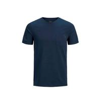 JACK & JONES ESSENTIALS slim fit T-shirt Pocket donkerblauw