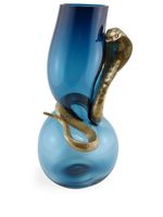 Vanessa Mitrani vase en verre Cobra (400 mm) - Bleu