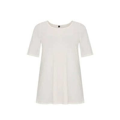 Yoek T-shirt gebroken wit