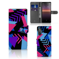 Sony Xperia 10 II Book Case Funky Triangle - thumbnail