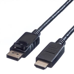 Value 11.99.5783 video kabel adapter 4,5 m DisplayPort Zwart