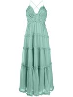 Ulla Johnson robe en laine Shyla à coupe longue - Vert - thumbnail