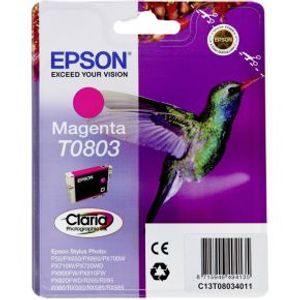 Epson Hummingbird Singlepack Magenta T0803 Claria Photographic Ink