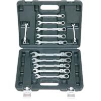 Hofftech Flex Ringratel - Steeksleutelset - 12 delig met Koffer