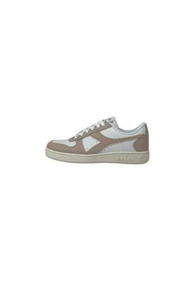 Diadora Magic Basket Low Leather Wn, damessneakers, White Whisper Roze, 36.5 EU