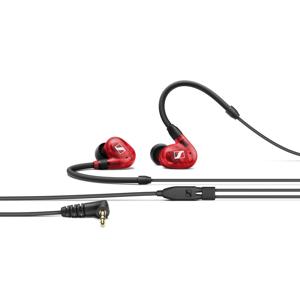 Sennheiser IE 100 PRO Hoofdtelefoons Bedraad In-ear Muziek Rood, Doorschijnend