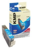 KMP inktcartridge voor Canon BJC 8200 Photo/S800/S900, C16, cyaan