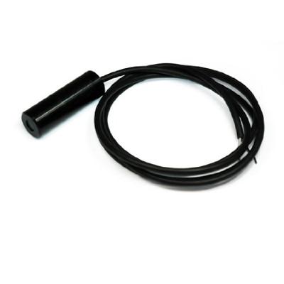 Lijnlaser, rood, 650 nm, 90 °, 24 V DC, Ø14x50 mm, Laser Class 1, Focus fixed (1000mm), Kabellengte 2,000 mm - 70117271