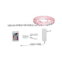 Paulmann 78966 LED strip FlexLED 3D basisset 5 m RGB incl. 1x26 watt dimbaar lichtband wit lichtstrip kunststof LED band