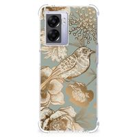 Case voor OPPO A77 5G | A57 5G Vintage Bird Flowers - thumbnail