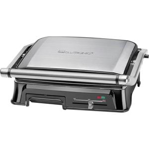 Clatronic KG3571 Contactgrill Elektrisch RVS, Zwart