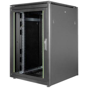 Digitus DN-19 22U-8/8-B-1 19inch-patchkast (b x h x d) 800 x 1164 x 800 mm 22 HE Zwart (RAL 9005)