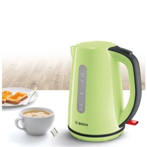 Bosch TWK7506 waterkoker 1,7 l 2200 W Zwart, Groen