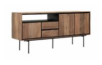 DTP Home Dressoir Metropole Teakhout, 160 x 75cm - Naturel - thumbnail