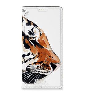 Bookcase Xiaomi Redmi Note 13 5G Watercolor Tiger