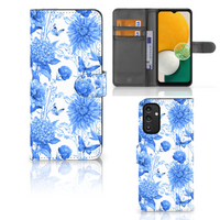 Hoesje voor Samsung Galaxy A14 4G Flowers Blue