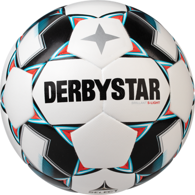 Derbystar Voetbal Brillant S-Light DB V20 wit blauw zwart 1027