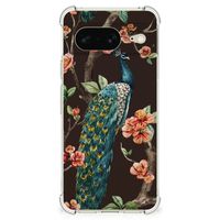 Google Pixel 8 Case Anti-shock Pauw met Bloemen