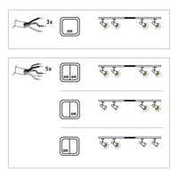 Paulmann URail 96921 Opbouwsysteemcomponenten Middenvoeding Zwart (mat) - thumbnail