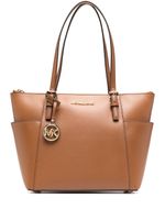 Michael Kors sac cabas Jet Set - Marron - thumbnail