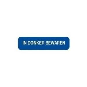 Strooketiket in donker bewaren 44 x 11mm