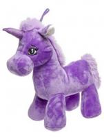 LG-Imports Knuffel eenhoorn paars 23 cm