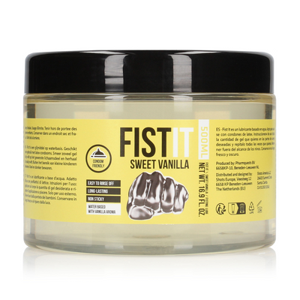 Fist It by Shots Extra Thick Lubricant - Vanilla - 17 fl oz / 500 ml