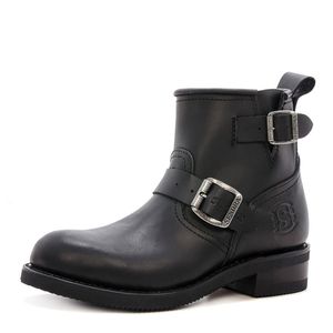 Sendra 2976 zwarte enkellaars-36