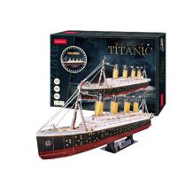 Cubic Fun 3D LED Puzzel Titanic 266 Stukjes - thumbnail