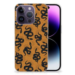 TPU Hoesje voor Apple iPhone 14 Pro Snakes