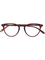 Garrett Leight lunettes de vue Alice à monture ronde - Rouge - thumbnail