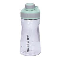 Waterfles / drinkfles / sportfles Aquamania - mintgroen - 530 ml - kunststof - bpa vrij - thumbnail