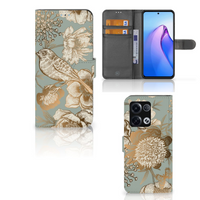 Hoesje voor OPPO Reno8 Pro Vintage Bird Flowers