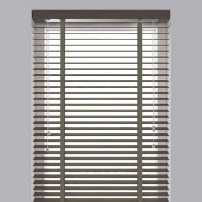 Decosol Jaloezieën 50 mm 100x130 cm hout taupe