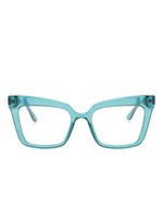 Karl Lagerfeld lunettes de vue à monture papillon - Bleu - thumbnail