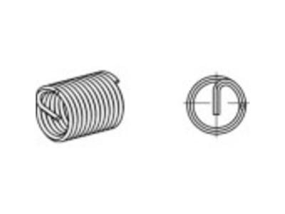 Alstertaler Schrauben & Präzisionsteile 1070080 Schroefdraad inzet M10 15 mm 25 stuk(s)