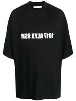 1017 ALYX 9SM t-shirt en coton à logo imprimé - Noir