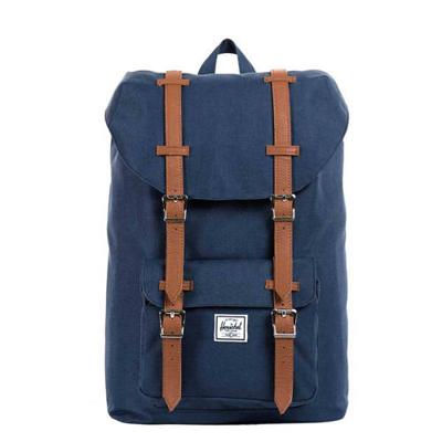 Herschel rugzak Little America Mid-Volume donkerblauw