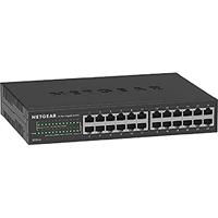 NETGEAR GS324 Unmanaged Gigabit Ethernet (10/100/1000) Zwart