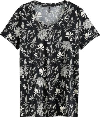 Printed short sleeve tee combo b