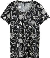 Printed short sleeve tee combo b