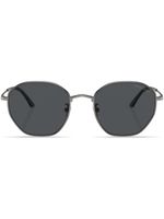 Giorgio Armani lunettes de soleil à monture géométrique - Gris